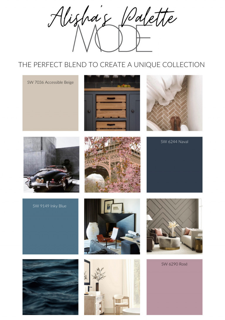 Alisha Taylor Interiors Blends with Sherwin-Williams Colormix Forecast